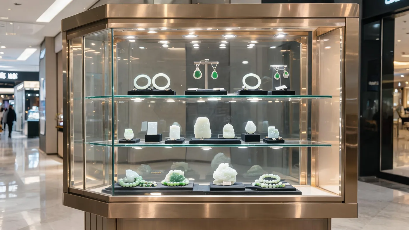 首饰玉器展柜如何脱颖而出?免费3D效果图提前看 配图 2